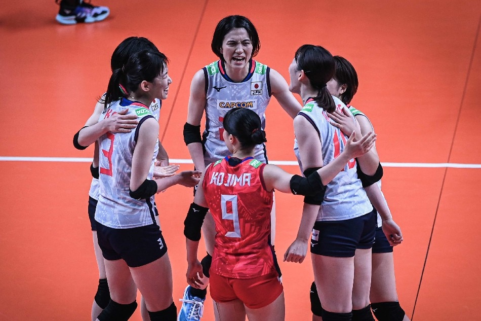 Japan still unbeaten in VNL after 4set win against China ABSCBN News