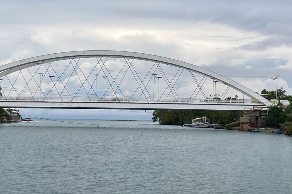The new Clarin Bridge in Loay Bohol. JICA Philippines handout