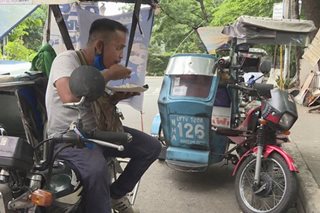 'Nagtatanim na lang': Mga tricycle driver higpit-sinturon dahil sa kapos na kita