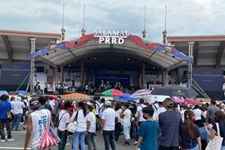 'Salamat PRRD' concert sa Maynila, dinagsa