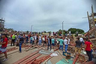 At least 4 killed in Colombia grandstand collapse