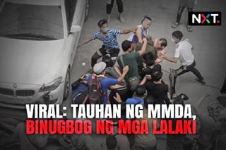 Viral: Tauhan ng MMDA, binugbog ng mga lalaki