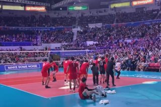 Volleyball: Pinoy fans, nag-enjoy sa Manila leg ng VNL