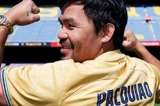 LOOK: Manny Pacquiao visits Barcelona's Camp Nou