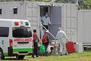 Manila COVID-19 field hospital admits patients
