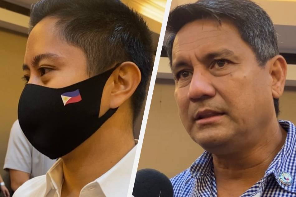 Presidential son and Ilocos Norte Rep. Sandro Marcos and Leyte Rep. Richard Gomez were among 56 solons who attended the House workshop on legislation on July 4, 2022. Vivienne Gulla, ABS-CBN News