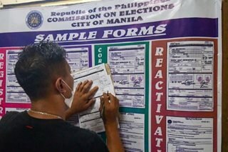 Comelec inilabas ang registration schedule para sa barangay, SK elections