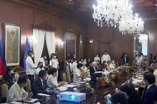 Marcos Jr. holds first Cabinet meeting