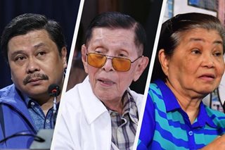 Jinggoy taps Enrile, Carlos as advisers for defense panel