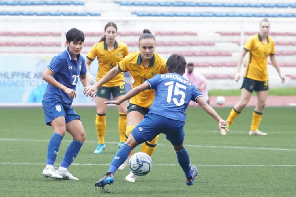 Thailand and Australia shared points in their AFF Women