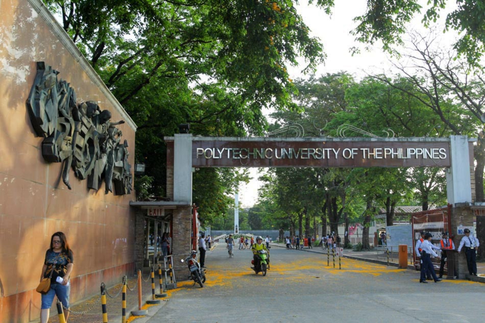 The Polytechnic University of the Philippines (PUP), one of the state universities whose students benefited from the free college tuition program of the Duterte administration. Jonathan Cellona ABS-CBN News