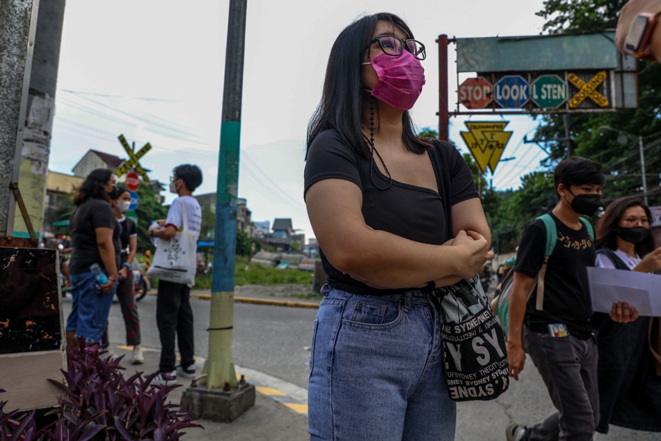 Marievic Añes, an Information Technology student at the Polytechnic University of the Philippines, says the free college tuition scheme's timing eased her suffering following the death of her mother and the pandemic putting her family under financial straits. Jonathan Cellona, ABS-CBN News