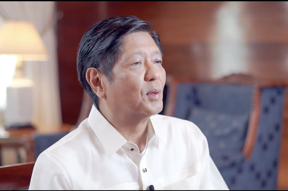 Screengrab from President Ferdinand Marcos Jr.