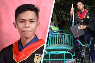 Pedicab driver proud na nakapagtapos ng kolehiyo