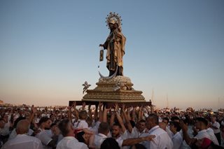 Spanish devotees celebrate feast of 