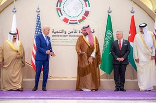 US won't 'walk away' from Middle East, Biden tells Arab leaders