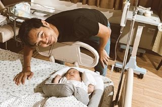Baby of Slater Young, Kryz Uy recovering from surgery 