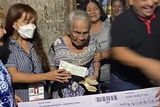 Centenarian sa Southern Leyte tumanggap ng P200,000
