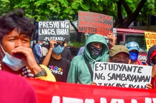 Bayan-ST holds pre-SONA protest caravan