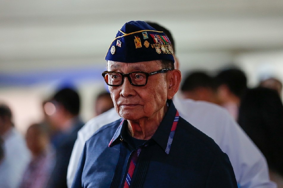 Former Filipino President Fidel Ramos arrives for The State of the Nation Address of President Duterte at the Philippine Congress building in Quezon City, July 25, 2016. Mark Cristino, EPA-EFE/File 
