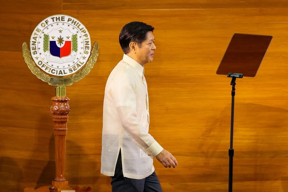 President Ferdinand Marcos Jr. delivers his State of The Nation Address at the House of Representatives in Quezon City on July 25, 2022. Jonathan Cellona, ABS-CBN News