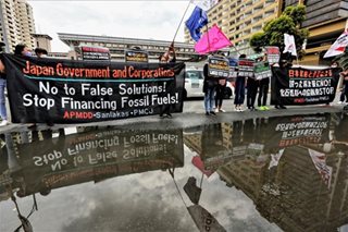 Japan urged to stop financing fossil fuels