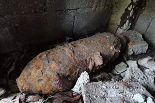 Umano'y World War II-era na bomba, nakuha sa Cagayan