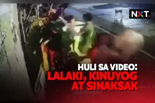 Huli sa video: Lalaki, kinuyog at sinaksak