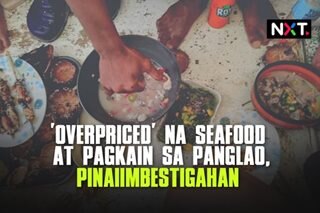 'Overpriced' na pagkain sa Panglao, pinaiimbestigahan 