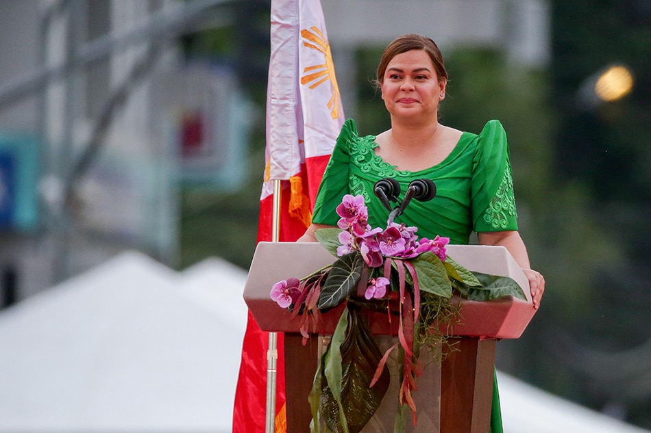 Vice President Sara Duterte. George Calvelo, ABS-CBN News/File