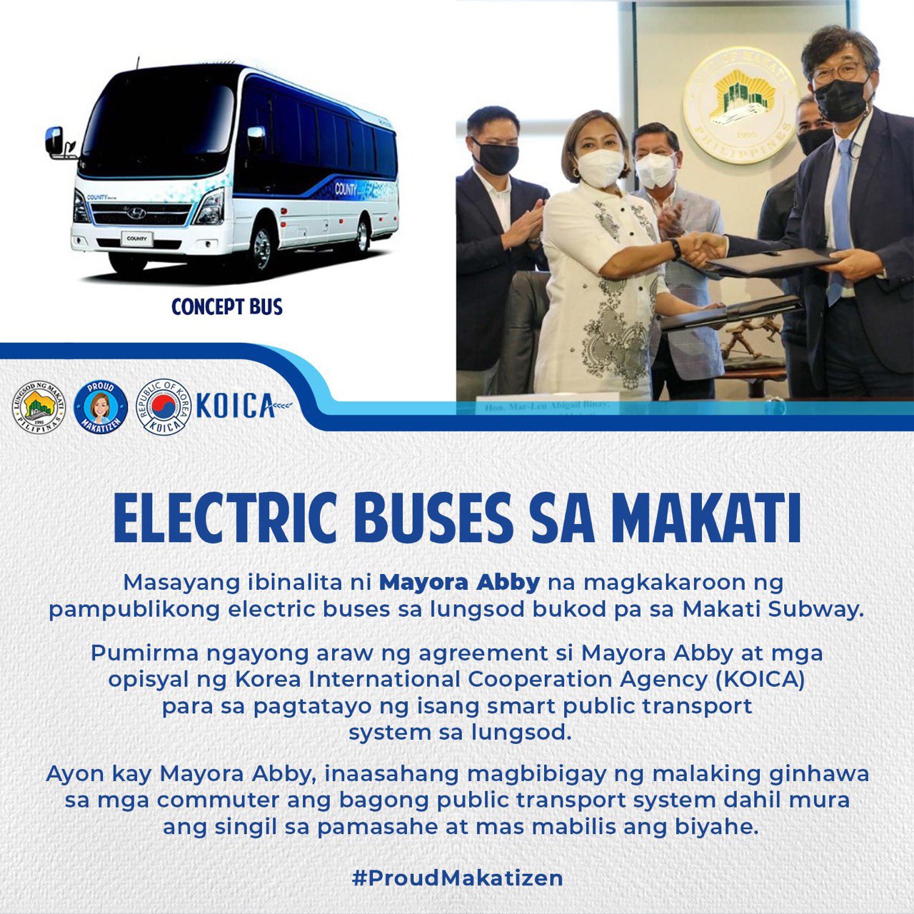 Electric buses to ply Makati streets in 2025