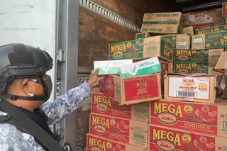 P2.1 million smuggled cigarettes seized at Cebu port