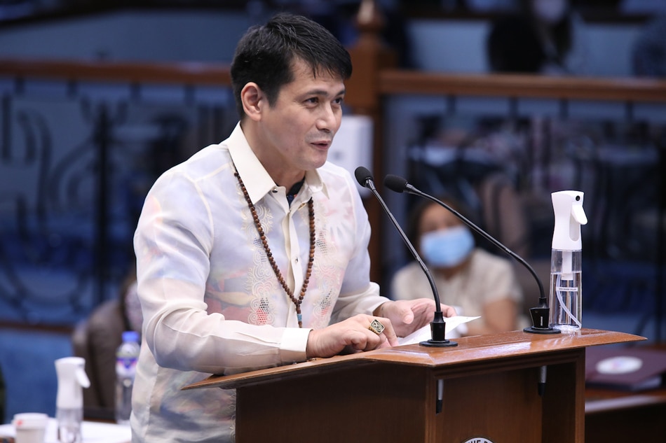 Sen. Robin Padilla during a Senate plenary session on August 1, 2022. Senate PRIB/file