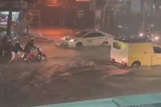Severe flooding drenches Davao City, some towns in Cebu