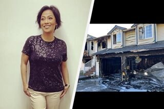 LOOK: Fire hits Jaya's house in US