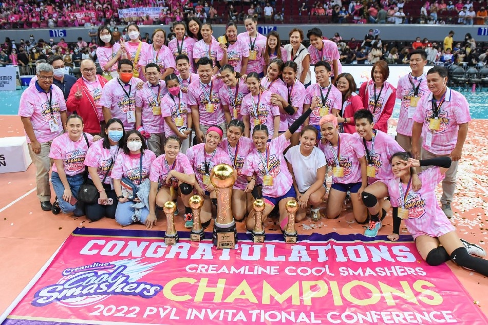 The Creamline Cool Smashers will compose the Philippine team for the AVC Cup for Women. PVL Media