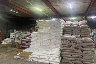 Thousands of sacks of sugar found in Bulacan, Pampanga warehouses