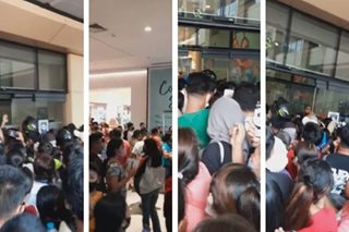 Pamamahagi ng cash aid sa Bacolod nagkagulo