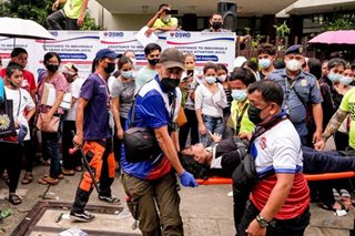 Massive crowd forms at DSWD office for education aid