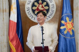 Marcos swears in officers of National Press Club