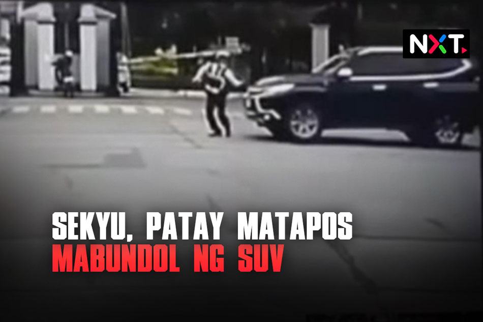 Sekyu Patay Matapos Mabundol Ng Suv Abs Cbn News 0166