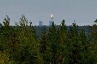 Russia burns large amounts of gas amid supply cuts to Europe