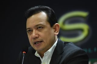 Trillanes leaves for Singapore, US for schooling