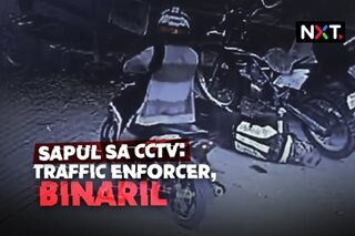 Sapul sa CCTV: Traffic enforcer, binaril