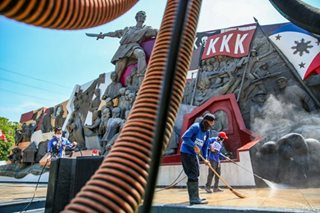 Cleaning up on Heroes Day
