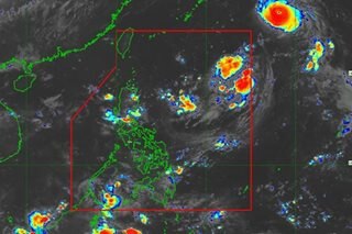Typhoon intensifies outside Philippine landmass
