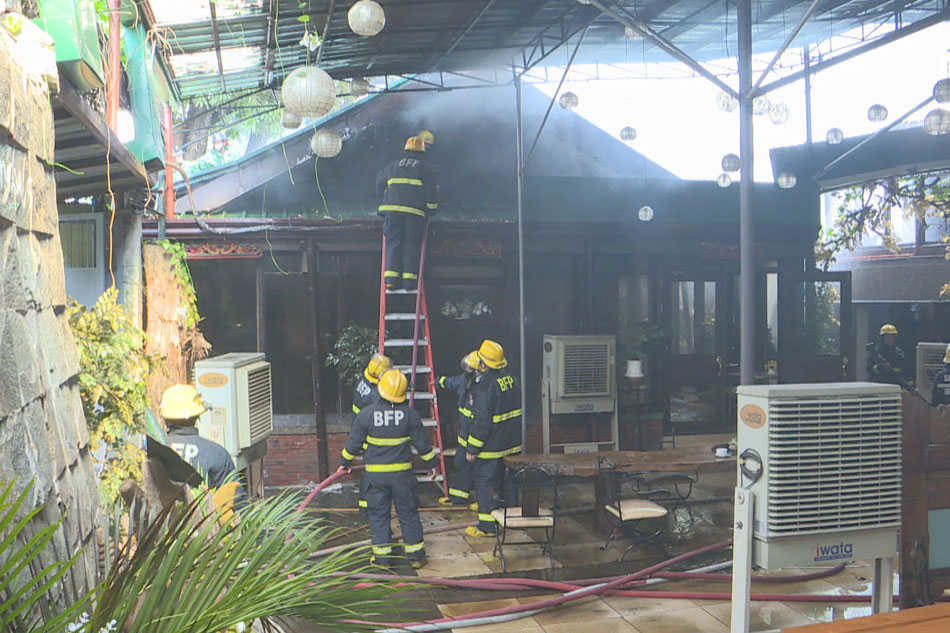 Restaurant sa Quezon City 2 beses nasunog