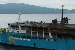 2 anggulo tinitingnan sa pagliyab ng ferry sa Batangas
