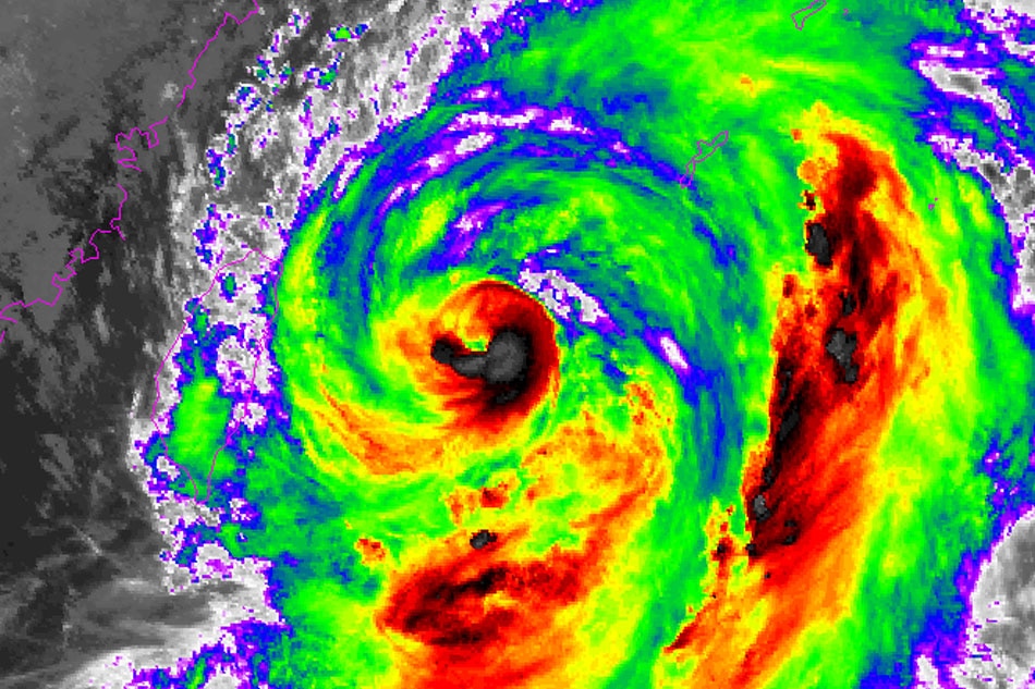 PAGASA: Typhoon Henry moves east of Taiwan | ABS-CBN News