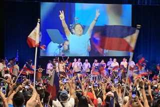 Marcos tells OFWs he'll improve PH for them to go home 